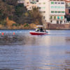 barca con sollevatore per trasporto disabili