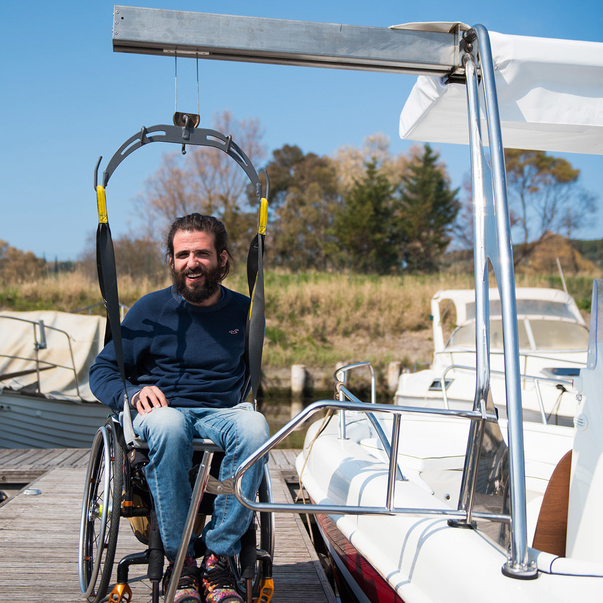 special line accessibilità per gli impianti balneari ai disabili